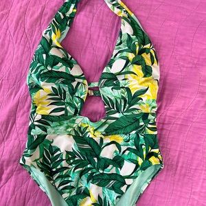 New Adore Me 🩱 Tropical Leaves 🌴 One Piece